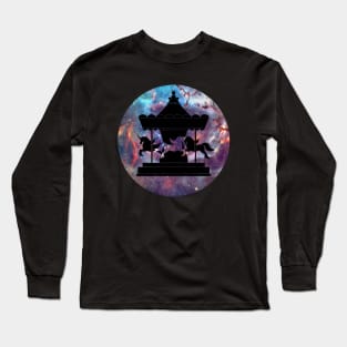 Unicorns Carousel Universe Long Sleeve T-Shirt